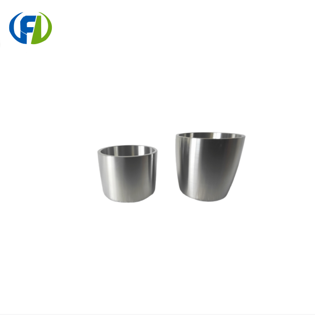 Corrosion Resistant Zirconium Crucible 3mm Wall